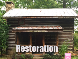 Historic Log Cabin Restoration  Caldwell, Ohio